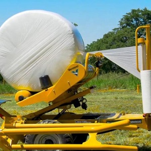 Agriculture PE <span class=keywords><strong>Film</strong></span> d'ensilage étirable 75cm largeur 1500m longueur doux étanche à l'humidité emballage de balle en plastique pour la machine de <span class=keywords><strong>film</strong></span> d'ensilage d'herbe - Product Image 5