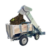 Machine de nettoyage de fumier de cheval robuste |   Grattoir automatique pour fumier de vache |   Équipement efficace d'évacuation des déchets d'élevage