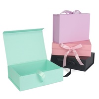 Nouvelle boîte cadeau magnétique pliable en papier de luxe pour chocolats, emballage personnalisé pour petites entreprises