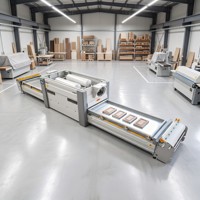Máquina de Prensa de Membrana al Vacío de Gran Área de Trabajo con Presión Negativa para Laminación de Película de PVC en Puertas de Madera