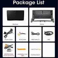 Autoradio Android pour Mercedes Benz Classe C 3 W204 S204 2006-2011 Carplay WIFI 4G Lecteur multimédia vidéo Autoradio