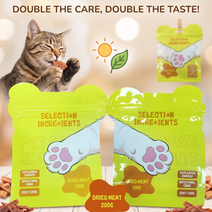 Muestra Gratuita de Galletas para Mascotas, Bolsas de Papel de Aluminio Mylar con Cierre Zip, Personalizables - Product Image 3