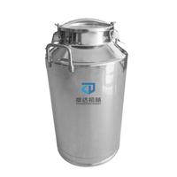 Réservoir de stockage de 25 L en acier inoxydable de qualité alimentaire, conteneurs de transport, mini seau mobile pour bière, boissons, vin, spiritueux