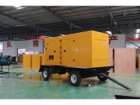Générateur mobile léger à télécommande 12-22KW, fonctionnement facile, alimentation de secours portable