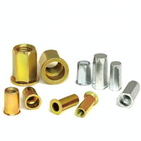 Rivet pour casque personnalisé, accessoires pour casque, rivet à tête plate semi-creux, rivet à tête plate 3/8 semi-creux semi-tubulaire