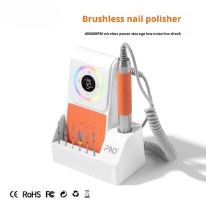 High Quality New Brushless <b>Nail</b> Polisher Low Noise and Good Stability <b>Nail</b> Remover <b>Nail</b> Drill Machine 4000rpm Professional - Product Image 2