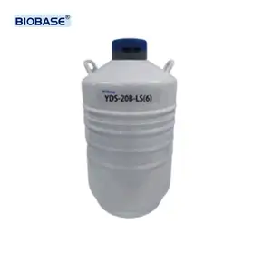 Biobase Chine Conteneur d'azote liquide pour le transport Fabriqué en alliage d'aluminium de haute qualité Conteneur d'azote liquide pour le laboratoire