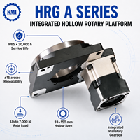 Plateforme d'indexage servo intégrée avec réducteur planétaire à actionneur rotatif creux et roulement à rouleaux croisés, taille de cadre 85~280mm