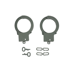 Set di Manette Giocattolo in Plastica per Bambini, Mini Set Poliziotto con Chiavi, Accessorio Divertente per Giochi di Ruolo, Premi per Feste per Bambini - Product Image 3