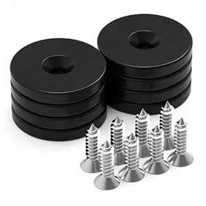 Magnet Neodymium Bumi Langka Kuat, Magnet Tugas Berat untuk Kerajinan Lubang Countersunk Magnet dengan Sekrup