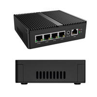 BKHD ODM VPN G30W G31F Quad Core Fansless Avec Ventilateurs Routeur Souple Celeron J6412 4x2.5G Lan Firewall HDMI Mikrotik Pfsense Server