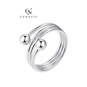 Anneau magnétique en cuivre massif pur antique pour la santé <span class=keywords><strong>Bio</strong></span> bijoux énergie scalaire dames bagues - Product Image 2