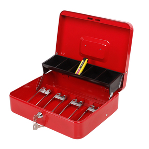 Mini tienda usa monedas, caja de ahorro de <span class=keywords><strong>dinero</strong></span>, caja de efectivo, caja de efectivo segura de metal con cerradura de llave - Product Image 4