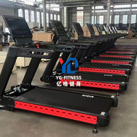 Tapis roulant commercial YG FITNESS YG-T022 avec clavier, machine de course et tapis roulant pour entraînement cardio en salle de sport