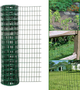 PVC Coated <b>Wire</b> <b>Mesh</b> Welded <b>Wire</b> <b>Mesh</b> Roll Custom Hole Size Weather Resistant for <b>Garden</b> Lawn Fence & Plant Protection - Product Image 4