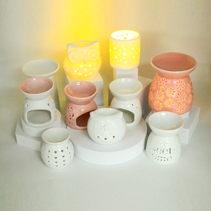 Wholesale <strong>Wax</strong> Melter <strong>Warmer</strong> Business Gifts Hot Selling Ceramic Essential Oil Burner Aromatherapy <strong>Wax</strong> <strong>Melt</strong> Perfume Lamp For Home - Product Image 3