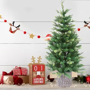 Вращающаяся музыкальная Giber оптическая Рождественская елка, глиняные украшения, рождественские украшения, шары, дерево