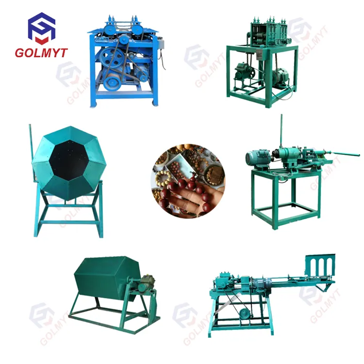 High speed Wood bracelet making machine Sandalwood beads machine production line for india