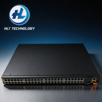 Switch PoE+ Gigabit Administrado JL727B de 48 Puertos, Presupuesto de Energía de 370W, 4 Enlaces Ascendentes SFP+ de 10G, Switch Apilable L3 para Empresas