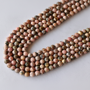 เชือกร้อยลูกปัดอัญมณีธรรมชาติขนาด6มม. สำหรับทำสร้อยข้อมือ - Product Image 1