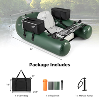 Bateau de pêche gonflable sportif populaire à prix d'usine - Conception stable et pliable pour la dérive et le surf