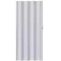 Porte d'accordéon en PVC de 0.6mm d'épaisseur avec charnière souple