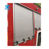 Volet roulant en alliage d'aluminium de style européen à ouverture verticale pour camion de pompiers, vente chaude en usine