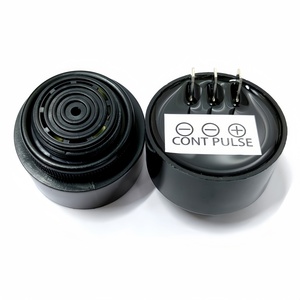 4310 12V บัซเซอร์แบบสามขา ขนาด 43 มม.*33 มม. เสียงต่อเนื่องสูง 24V แบบแอคทีฟ 2900Hz บัซเซอร์แบบ Piezo สำหรับจักรยานไฟฟ้าหรือรถยนต์ บัซเซอร์แบบกลไก - Product Image 1