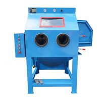 Machine de sablage humide à circuit fermé avec système de recirculation d'eau