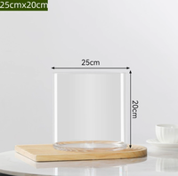 Vas Bunga Desain Modern Sederhana dengan Bahan PET, Vas Bunga Meja Rumah, Pot Tanaman untuk Pajangan Toko Hotel