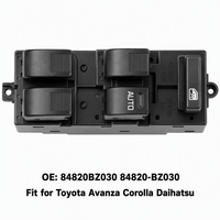 84820BZ030 84820-BZ030 Interrupteur de lève-vitre électrique côté droit RHD compatible avec Toyota Avanza Corolla Daihatsu