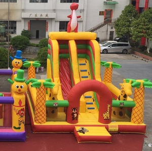 Casa <span class=keywords><strong>de</strong></span> rebote para niños <span class=keywords><strong>de</strong></span> 26x24 pies, con tobogán, 10% <span class=keywords><strong>descuento</strong></span>, STOCK <span class=keywords><strong>de</strong></span> inflado, casa Moonwalk, <span class=keywords><strong>parque</strong></span> <span class=keywords><strong>de</strong></span> <span class=keywords><strong>atracciones</strong></span> pequeño, fábrica - Product Image 2