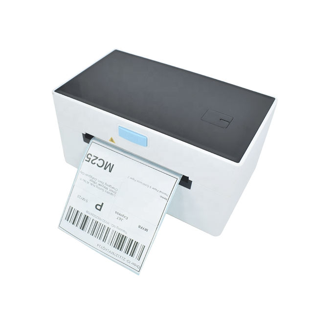 4X6 Inch 110mm Inkless Portable Thermal Printer with 203DPI SDK Enabled for POS Barcode Labels Multi-OS Compatible in Stock