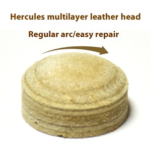 Hercules hồ bơi <span class=keywords><strong>Cue</strong></span> nhiều lớp da đầu nhỏ lớn màu đen Mỹ đầu bán buôn-cho tám bi da chín bóng tín hiệu <span class=keywords><strong>Cue</strong></span> tip - Product Image 4