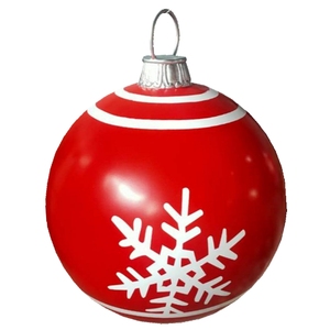 <span class=keywords><strong>Grande</strong></span> <span class=keywords><strong>taille</strong></span> en plein air 40-200cm Noël boule en fibre de verre décoration pour l'usage commercial - Product Image 6