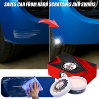 War Wolf ZL0986 – Dissolvant de rayures pour voiture, soin de la peinture, éliminateur de tourbillons, réparation des rayures, polissage, composé de ponçage pour carrosserie automobile, cire