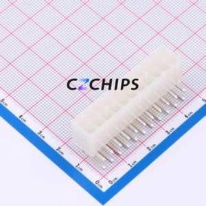 BX-5557-4.2-2-11PWZ Wire-to-Board Pin Header Bent Lead Through Hole,P=4.2mm 2x11P 4.2mm Right Angle Insert Mini-Fit (MX 4.2) - Product Image 1