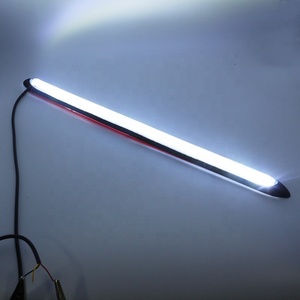 2pcs 12V LED <span class=keywords><strong>DRL</strong></span> ban ngày Chạy ánh sáng thanh linh hoạt không thấm nước dải tự động đèn pha với đầy màu sắc phanh dòng chảy đèn - Product Image 6
