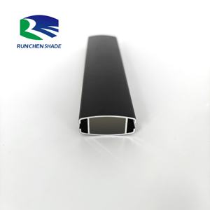 מעקה תחתון אלומיניום עגול התחתון רכיבים עיוורים רצועות וילון אביזרים וילון צל מעקה תחתון - Product Image 6