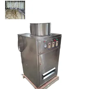 Sarımsak soyma makinesi/hava üfleme sarımsak soyucu/kuru paslanmaz çelik sarımsak üretim hattı
