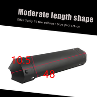 Protection de silencieux et bouclier thermique pour section arrière de pot d'échappement moto 24 25 pour KTM XC XCW EXC 250 300 TPI Accessoires