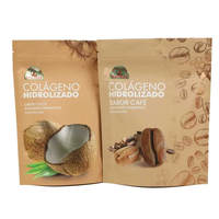Herbruikbare ziplock doypack snackvoedselverpakking zakken, staande pouches, verpakking met ritssluiting voor gedroogd fruit