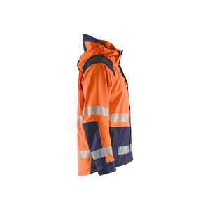BLAKLADER - 443519875389XXL Chaqueta de concha Hi-Vis Naranja/Azul marino-EAN 7330509857014 ROPA DE TRABAJO DE LA HI-VIS - Product Image 3