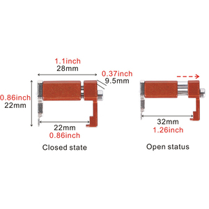 Ajustador de Entonación para Puente Tremolo Floyd Rose, Herramienta de Entonación para Puente Tremolo de Doble Bloqueo de Guitarra Eléctrica - Product Image 3