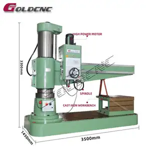 GOLDCNC Radial Drilling Machine Hydraulic Z3080 Hydraulic Drill Press