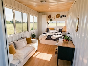 Hot bán 20ft prefab container nhà 2 tầng đúc sẵn 3 phòng ngủ với nhà bếp và khách - Product Image 4