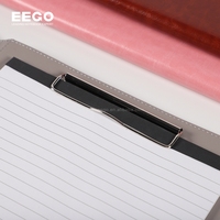 Carpeta de Archivos Profesional Personalizada de Cuero PU A4, Portadocumentos Multifuncional para Conferencias con Calculadora, en Oferta