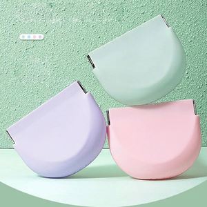 Étui de rangement transparent en silicone pour appareils dentaires, étiquette privée en gros, sac à pince pour appareils dentaires - Product Image 3