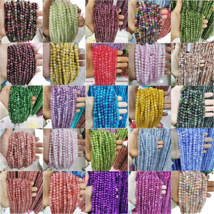 Perles <span class=keywords><strong>de</strong></span> pierres semi-précieuses optimisées pour la guérison, brins <span class=keywords><strong>de</strong></span> perles authentiques en vrac pour la fabrication <span class=keywords><strong>de</strong></span> bijoux DIY, bracelets et colliers - Product Image 5