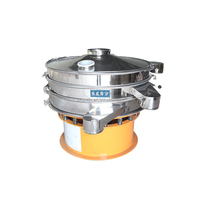 Vibrateur rotatif à un seul étage à haute efficacité / Séparateur PVC, vibrateur circulaire pour l'exploitation minière / la métallurgie / la poudre chimique